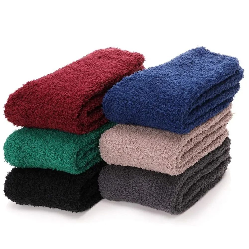 Fuzzy winter socks